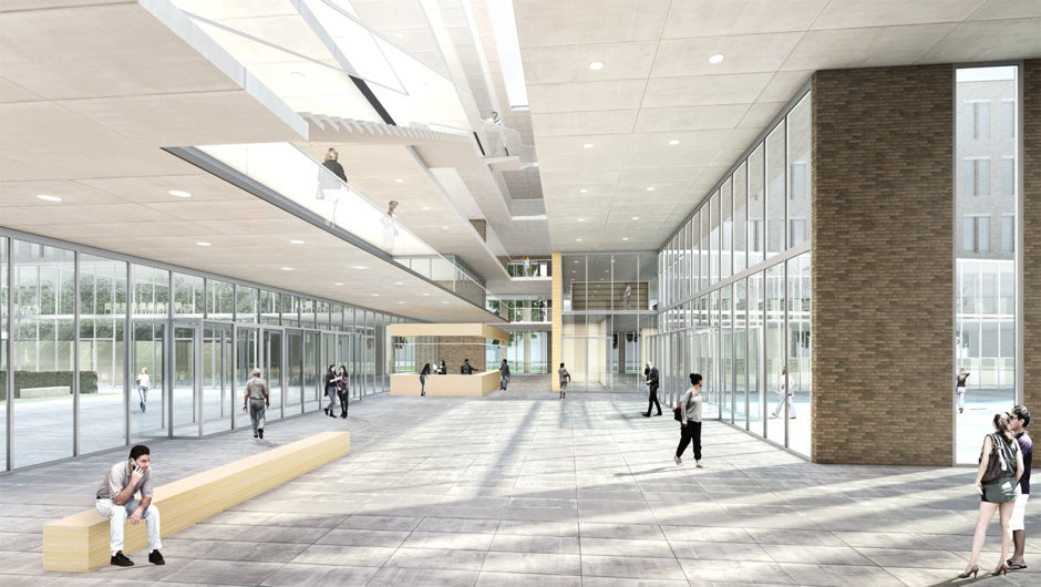 3D Architektur Visualisierung Immenraum Campus in Esslingen / Baden-W�rttemberg