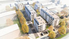 Architekturvisualisierung Wohnsiedlung in Wolfenbüttel / Niedersachsen