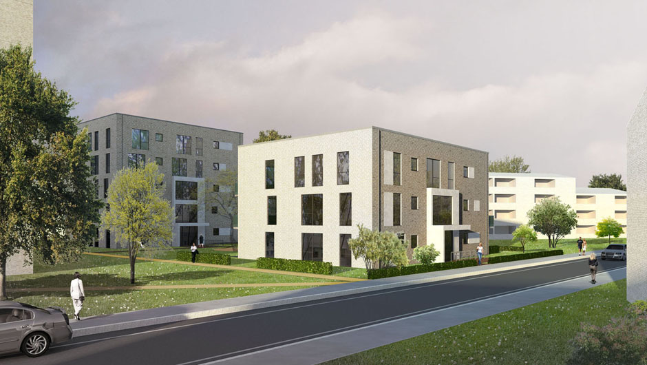Visualisierung Wohnungsbau Hamburg in Schleswig-Holstein