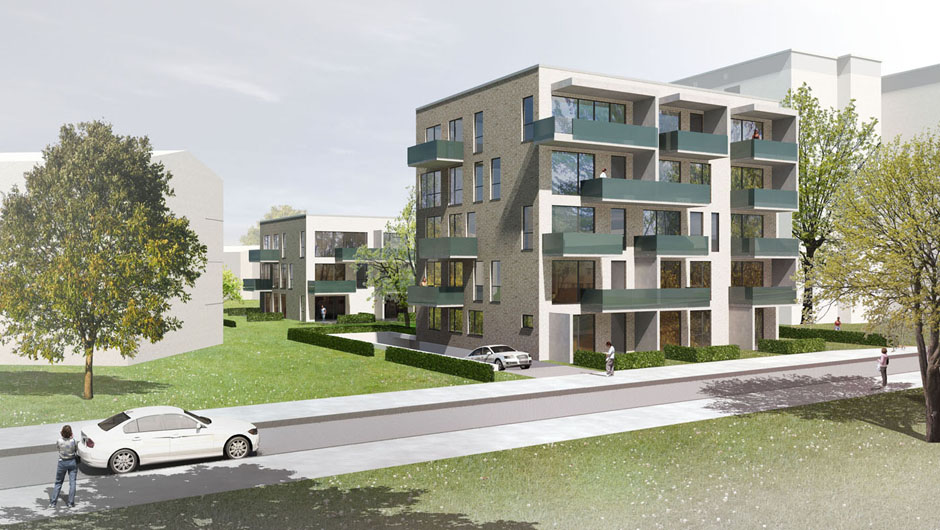 Visualisierung Wohnungsbau Hamburg in Schleswig-Holstein