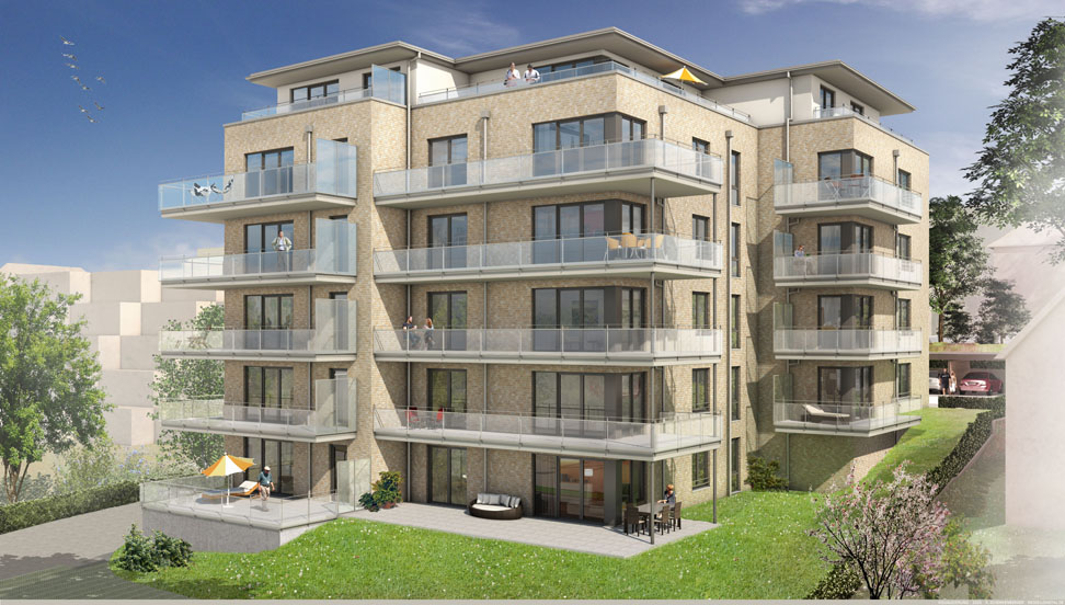 BV Wohnungsbau,  Visualisierung Schenkenberger, Lübeck