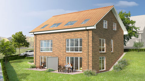 3D Architektur Visualisierung Gleschendorf