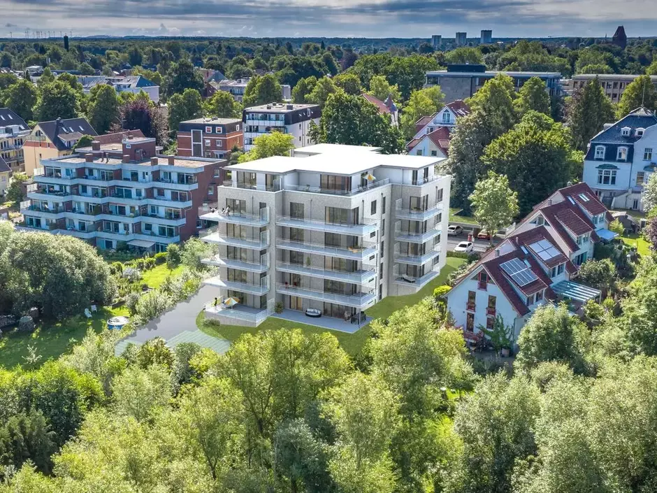 Visualisierung BV Lübeck Eschenburgstraße für FRIEDRICH SCHÜTT + SOHN BAUGESELLSCHAFT & Co. KG,  Visualisierung Schenkenberger, Lübeck