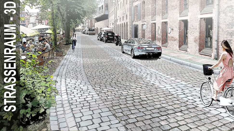 3D Visualisierung Verkehrs- und Straßenraum Modelldigital-de