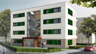 Visualisierung Nachverdichtung, Architekt Bauer, Offenbach