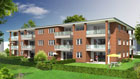 Mehrfamilienhaus bei Hamburg - Visualisierung Modelldigital.de