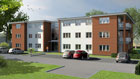 Visualisierung Mehrfamilienhaus Münster - Visualisierung Modelldigital.de