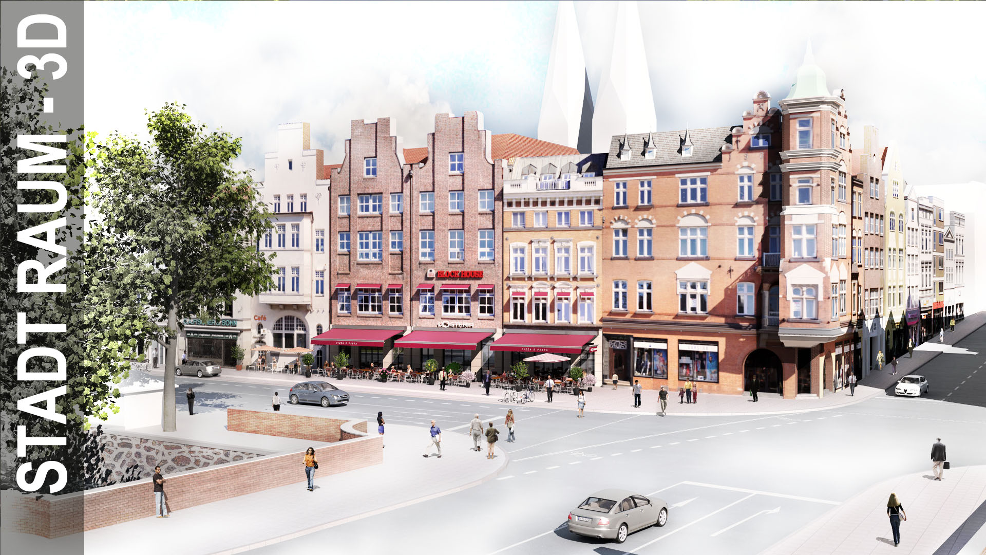 3D Visualisierung Stadtraum Modelldigital-de